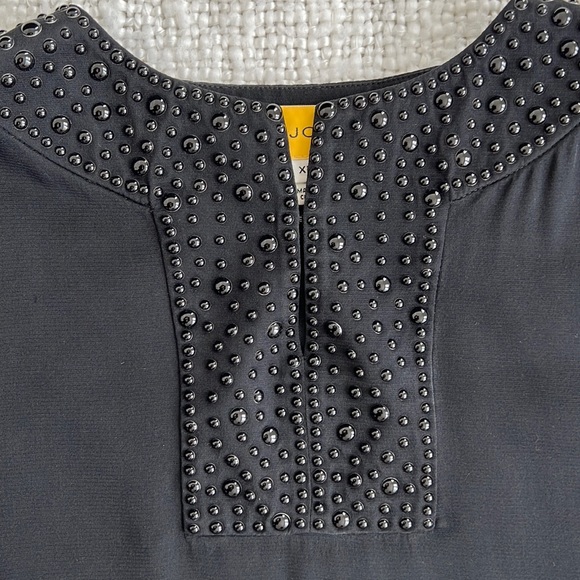 St.John Knits Silk Tunic Top with Beading Size Xsmall - Picture 7 of 7